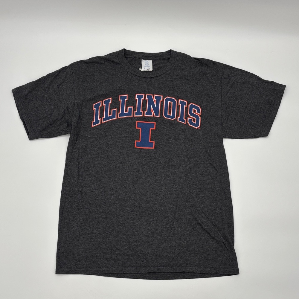 Gray‎ Illinois Graphic T-Shirt